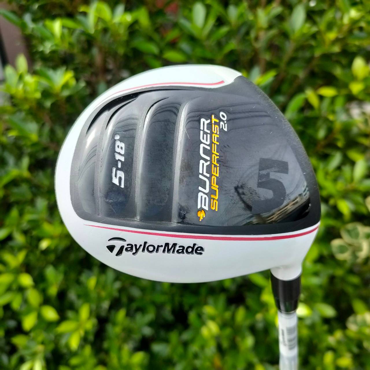 FW 5 TAYLORMADE BURNER SUPERFAST 2.0 ก้าน BURNER FLEX R องศา 18 ก้านดีมากๆ ตัว 2.0 ดุดันมาก เสียงเชี๊ยะ ตีไกล ตีง่ายครับ