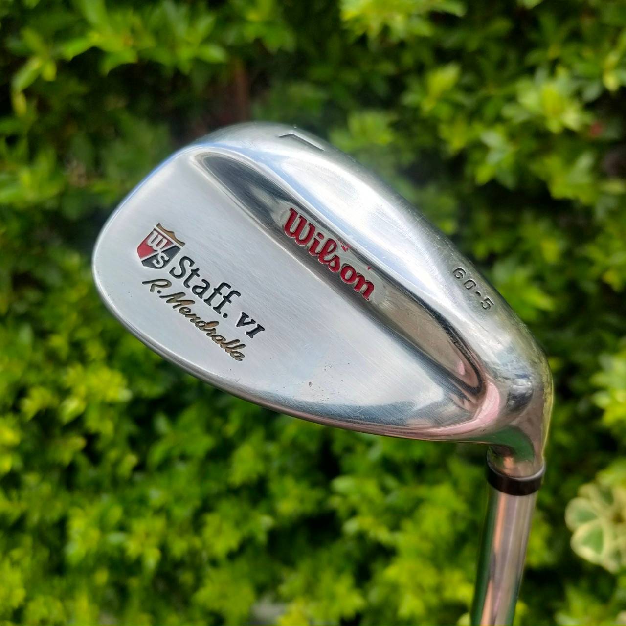 WEDGE WILSON STAFF.VI องศา 60 เบาท์ 5 ก้าน WILSON FATSHAT 450 FLEX WEDGE สุดยอดของสุดยอด WEDGE เป็นก้านอ้วนทำให้ทอร์คน้อยมาก!! ไม้กอล์ฟมือสอง ของแท้ BY NakaraLuxurious