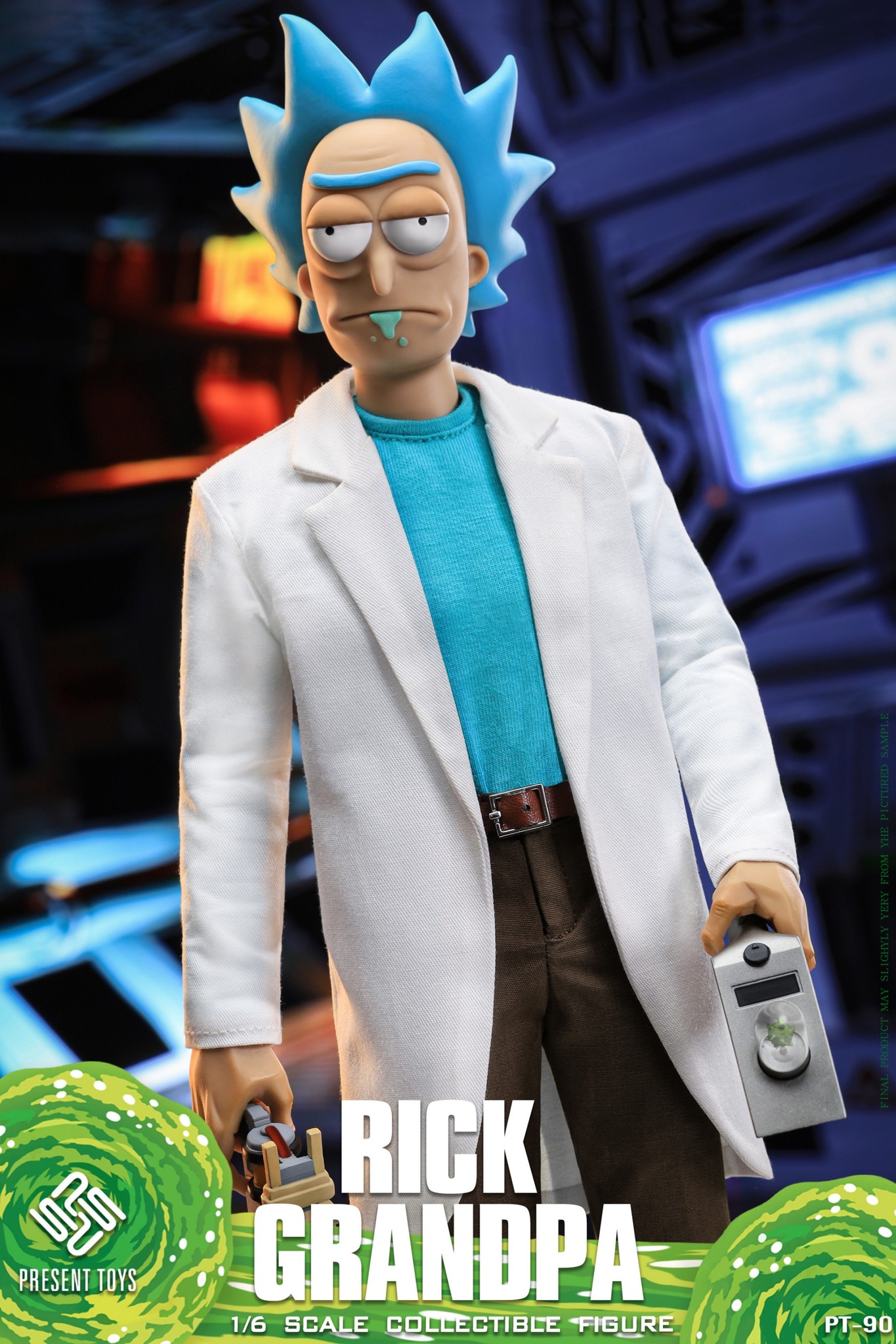 [สั่งจอง] PRESENT TOYS PT-sp90 1/6 : RICK GRANDPA