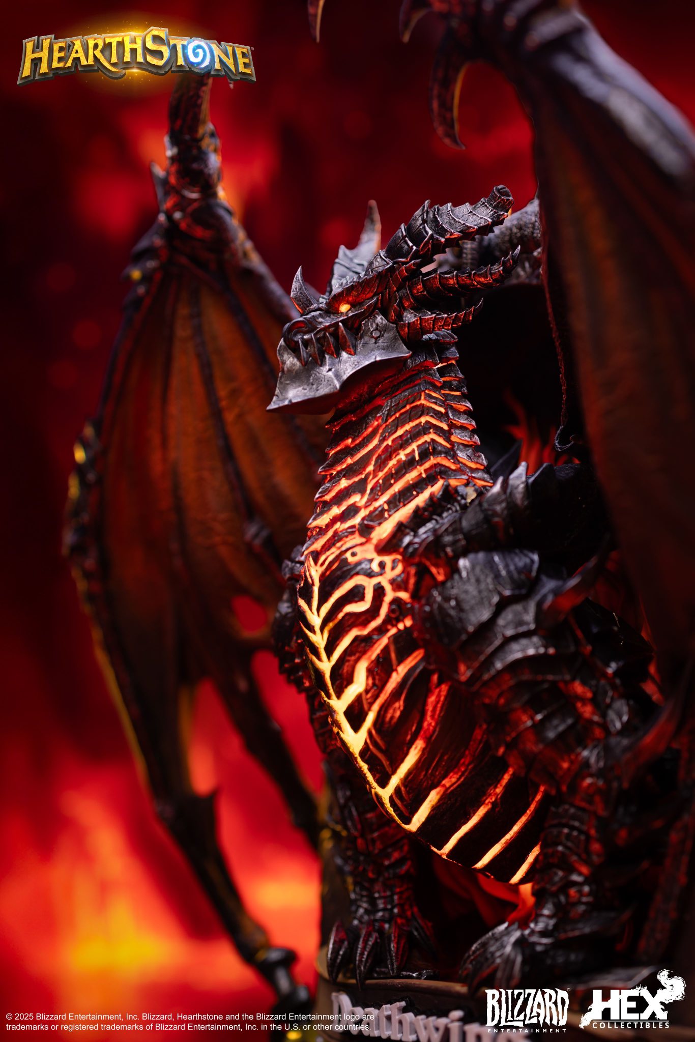 [สั่งจอง]HEX Collectibles : Deathwing Art Statue (Blizzard Hearthstone)