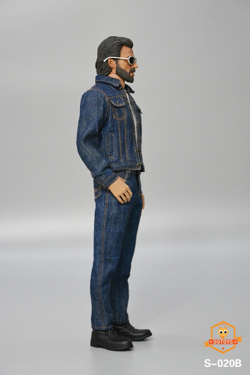 [สั่งจอง]SGTOYS 1/6 : Denim costume suit set