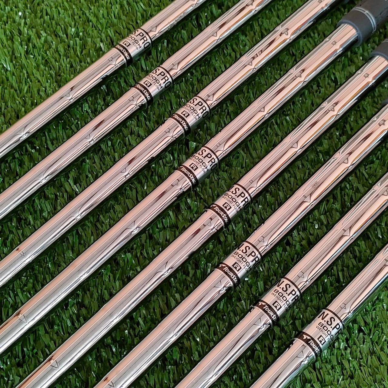 ชุดเหล็ก TOURSTAGE PHYZ FORGED มีเหล็ก 5-9 เเละ PW SW P/S ก้าน N.S.PRO 800 GH FLEX R