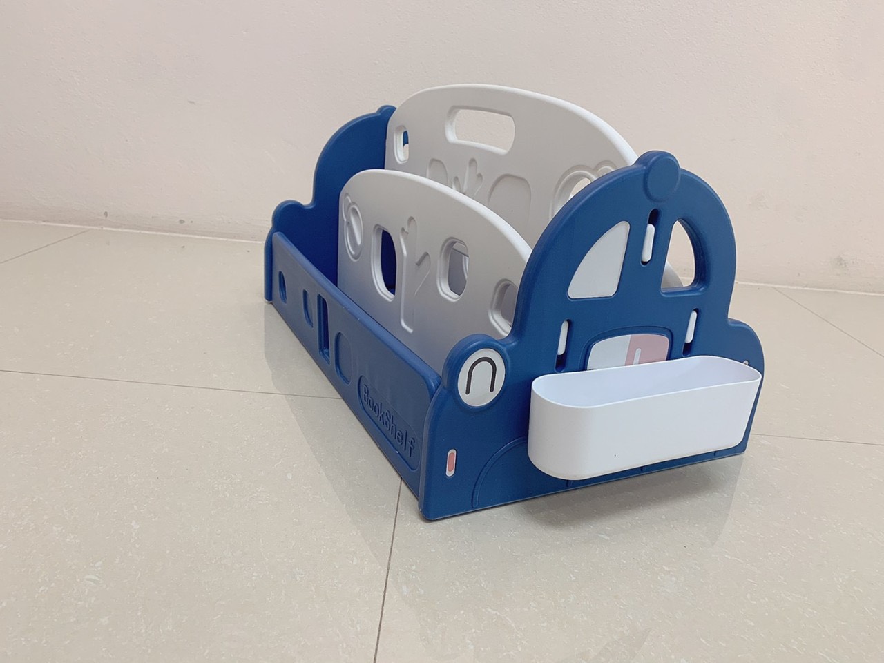 KP-0058 ชั้นวางหนังสือรถ ,ชั้นวางของเด็กพลาสติก ,ชั้นวางหนังสือเด็ก,เฟอร์นิเจอร์เด็ก