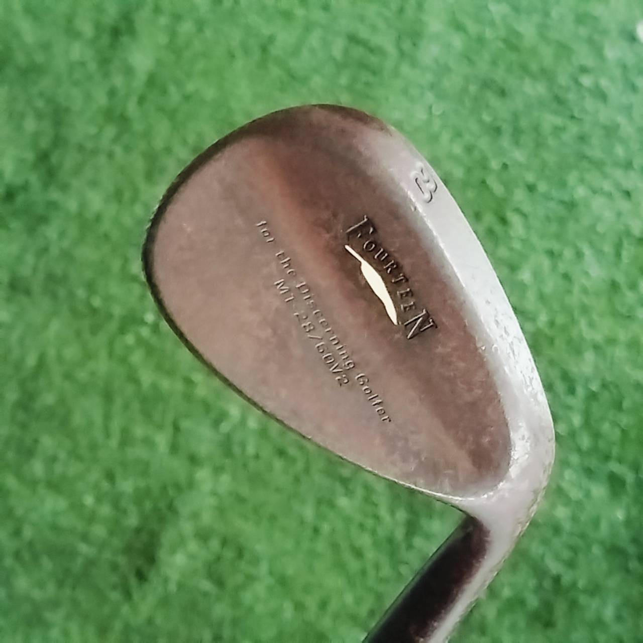 WEDGE FOURTEEN MT-28 V2 องศา 60 รุ่นสนิม ให้ความรู้สึกดีที่สุด ร่องลึกมาก สปินดีที่สุด ไม้กอล์ฟพรีเมี่ยมมือสอง ของแท้ By NakaraLuxurious