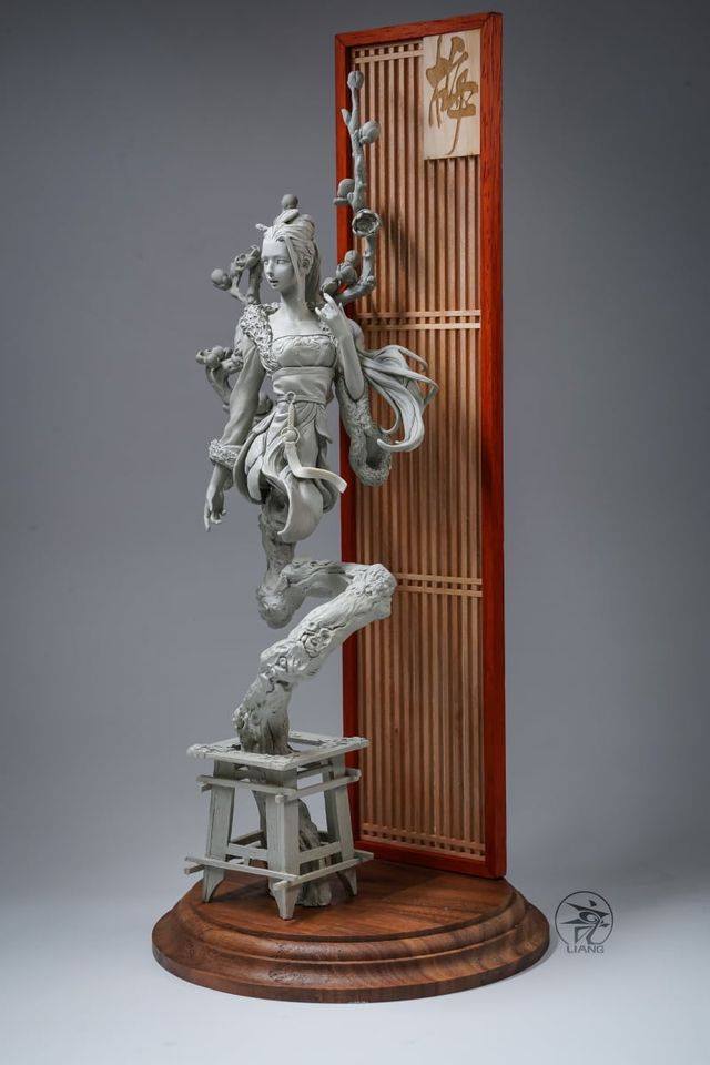 [สั่งจอง]Yuan Xing Liang Chinese Ladies Plum, Orchid, Bamboo and Chrysanthemum