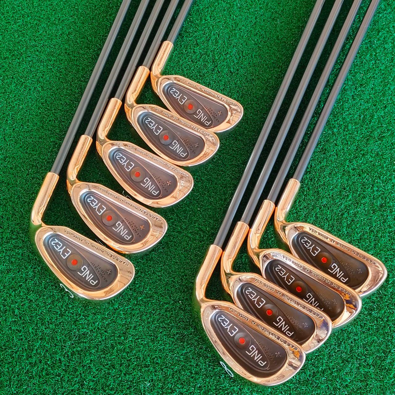 ชุดเหล็ก PING EYE 2 PLUS จุดแดง สุดยอดแห่งวัสดุ Beryllium Copper เป็นรุ่น PLUS อีกด้วย ดูที่ใบเหล็กจะมี เครื่องหมาย + เป็นรุ่นที่ดีที่สุด ในปัจจุบัน