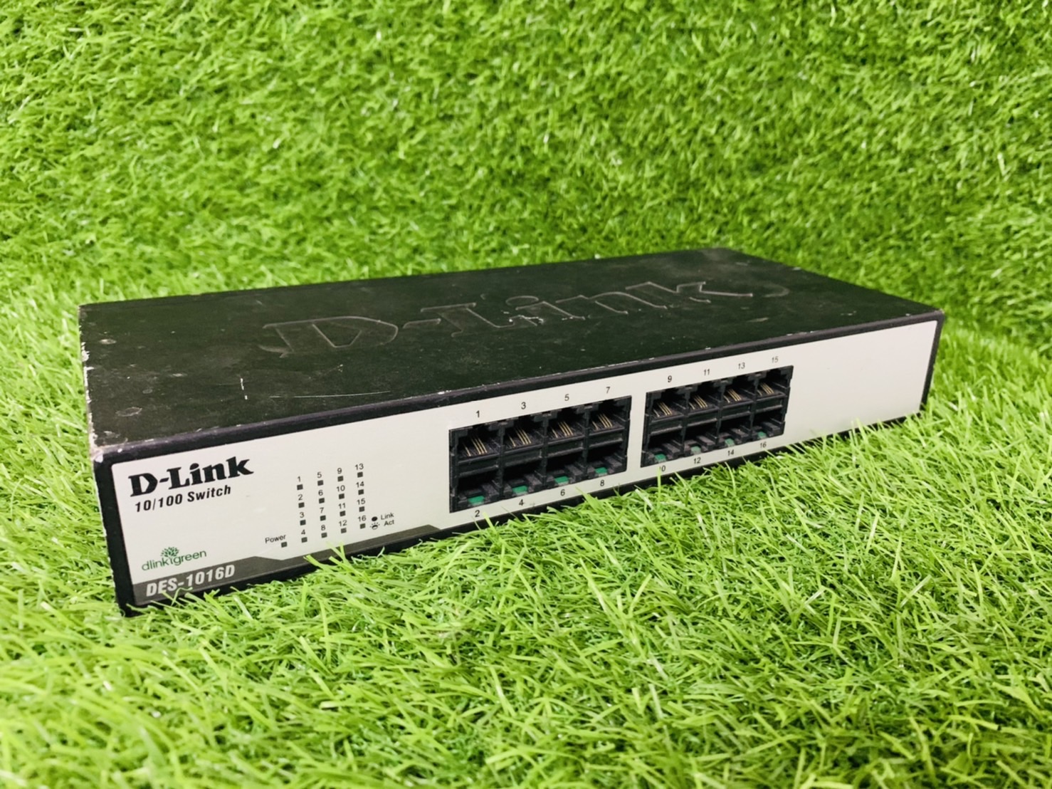 SWITCH (สวิตซ์) D-LINK 16 PORT DES-1016D FAST PORT Lan : 16 x 10/100 Mbps Ports