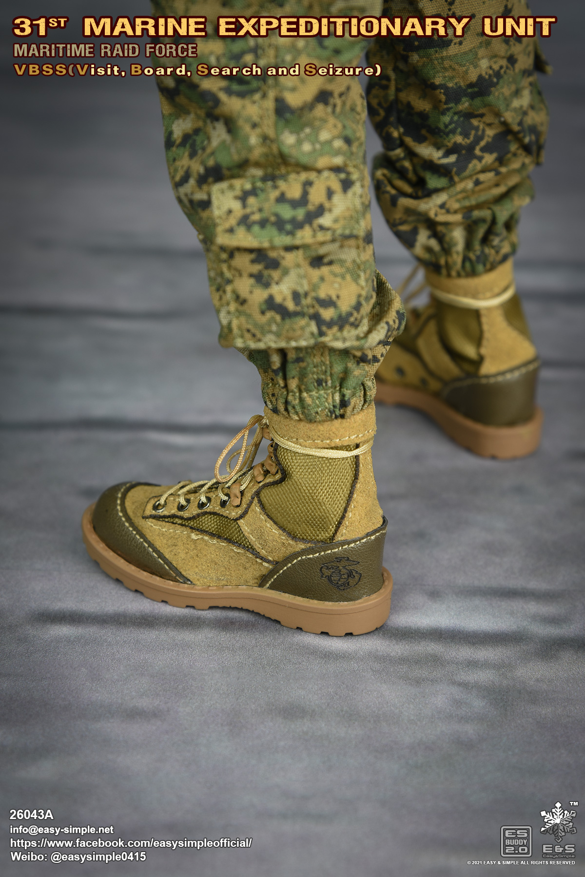 [สั่งจอง] Easy&Simple 26043A 1/6 : 31st MEU MRF VBSS