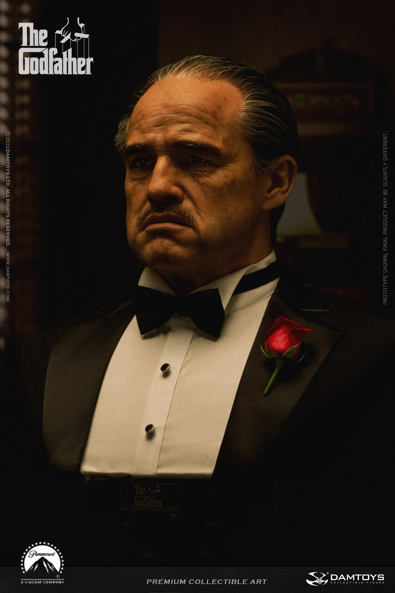 [สั่งจอง]DAMTOYS CS017 1/1 Life-Size Bust : "The Godfather" 1972 Edition