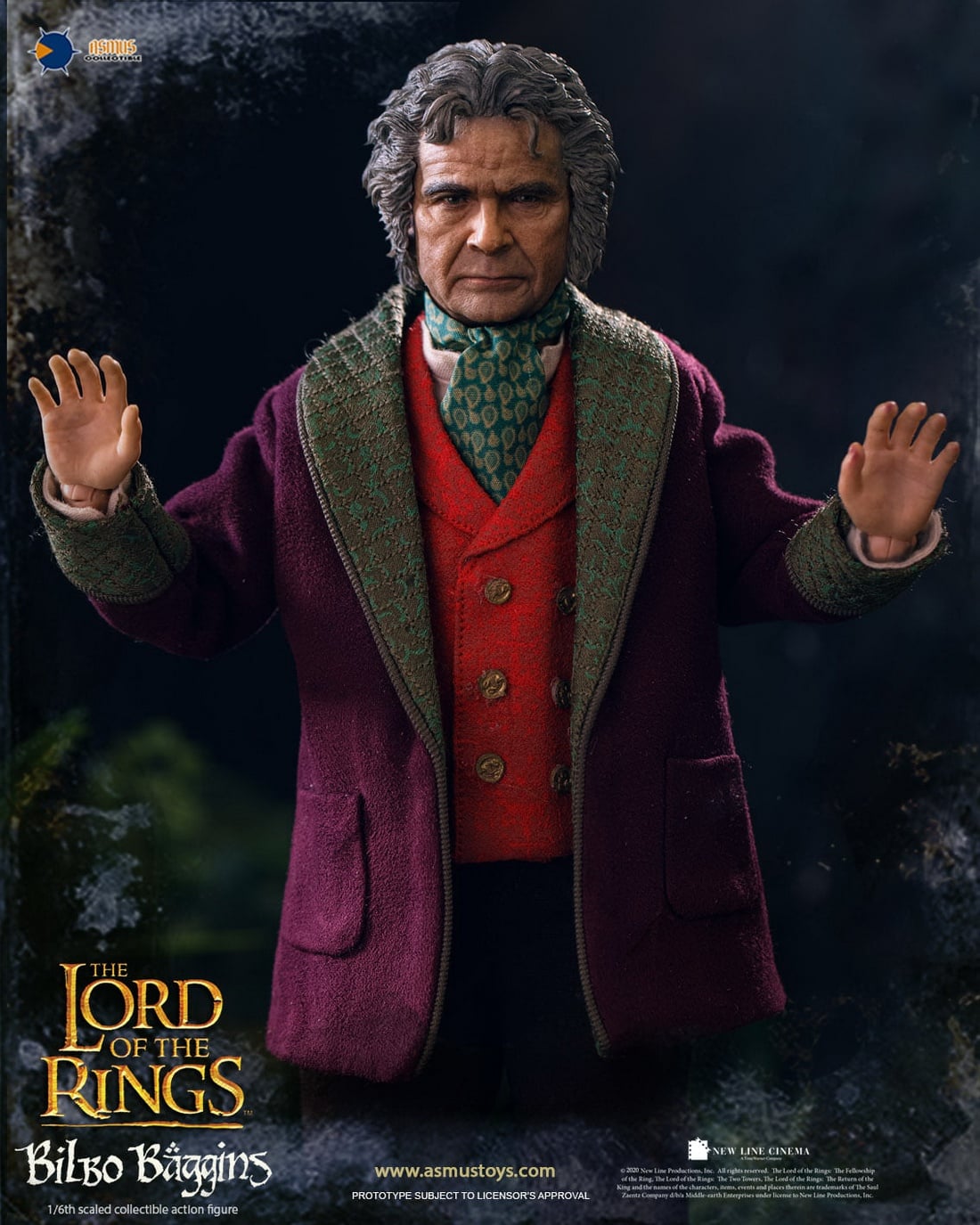 [สั่งจอง]Asmus Toys LOTR31 1/6 : THE LORD OF THE RINGS SERIES - Bilbo Baggins