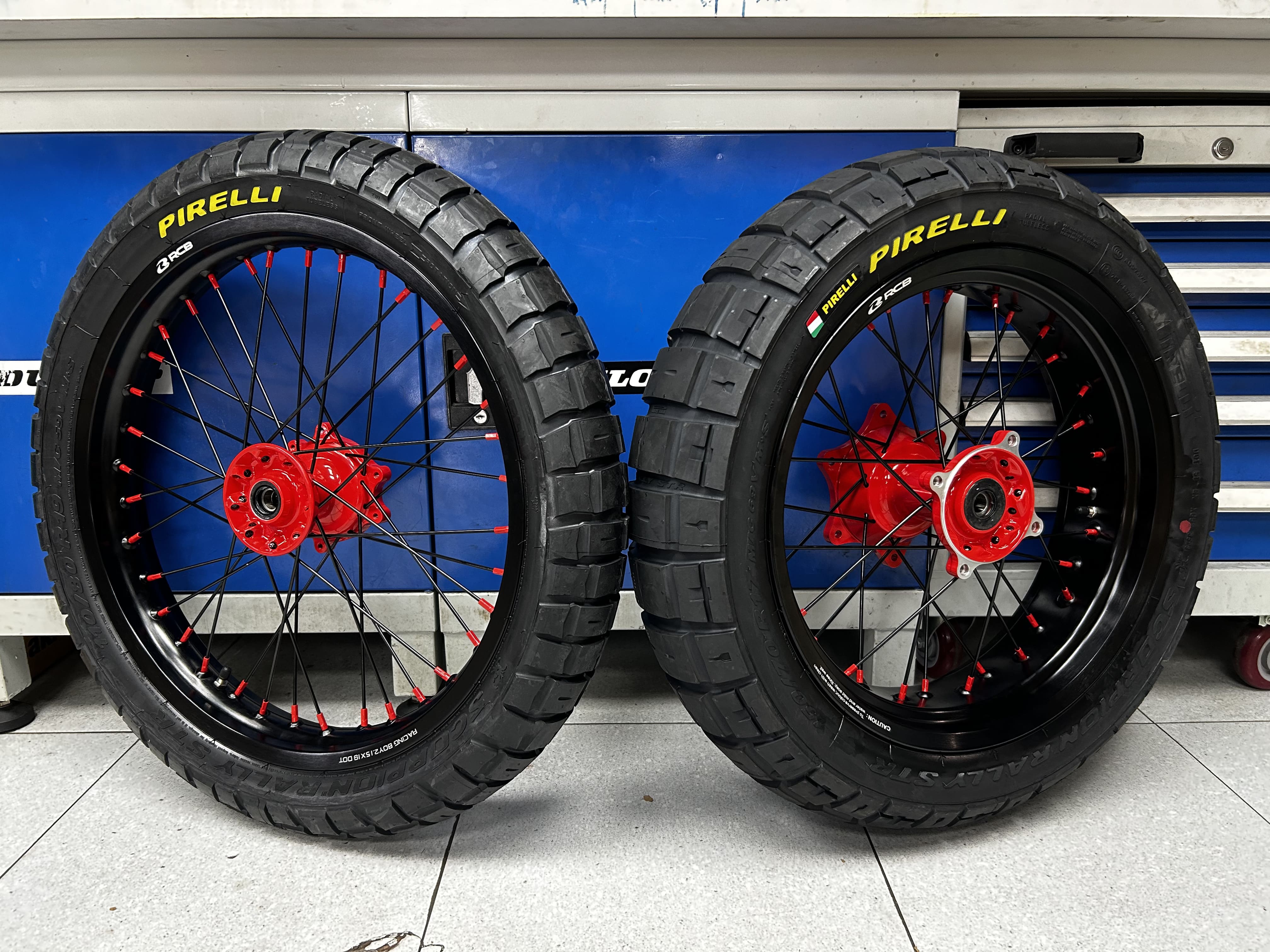 ชุดล้อกึ่งวิบาก CRF250/300 (19/17)