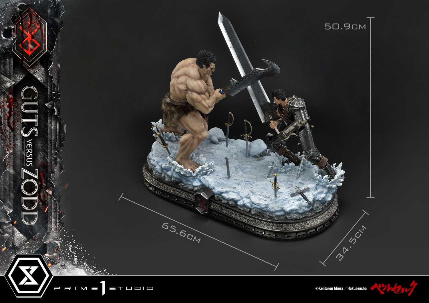 [สั่งจอง]Prime 1 Studio : UDMBR-01: Berserk - Guts Versus Zodd