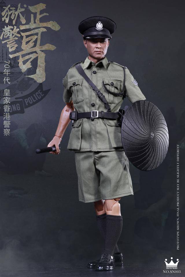 [สั่งจอง]Warrior Model WM-SN003 Royal Hong Kong Police Prison Guard Zheng Sir 1/6 Scale Figure