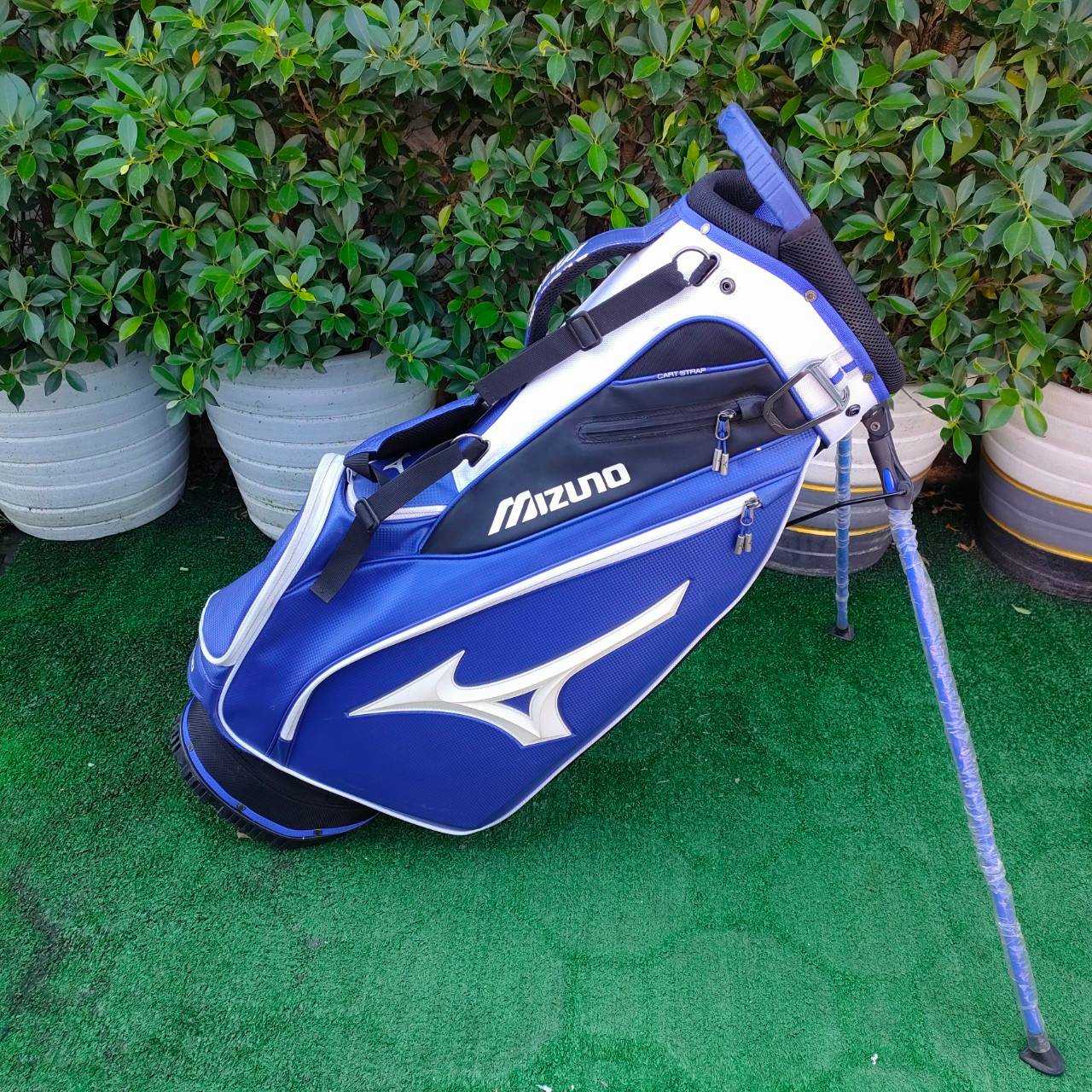 ถุงกอล์ฟ MIZUNO ขาตั้งมือสอง ของแท้ สภาพสวยเดิมๆทุกอย่างครับ