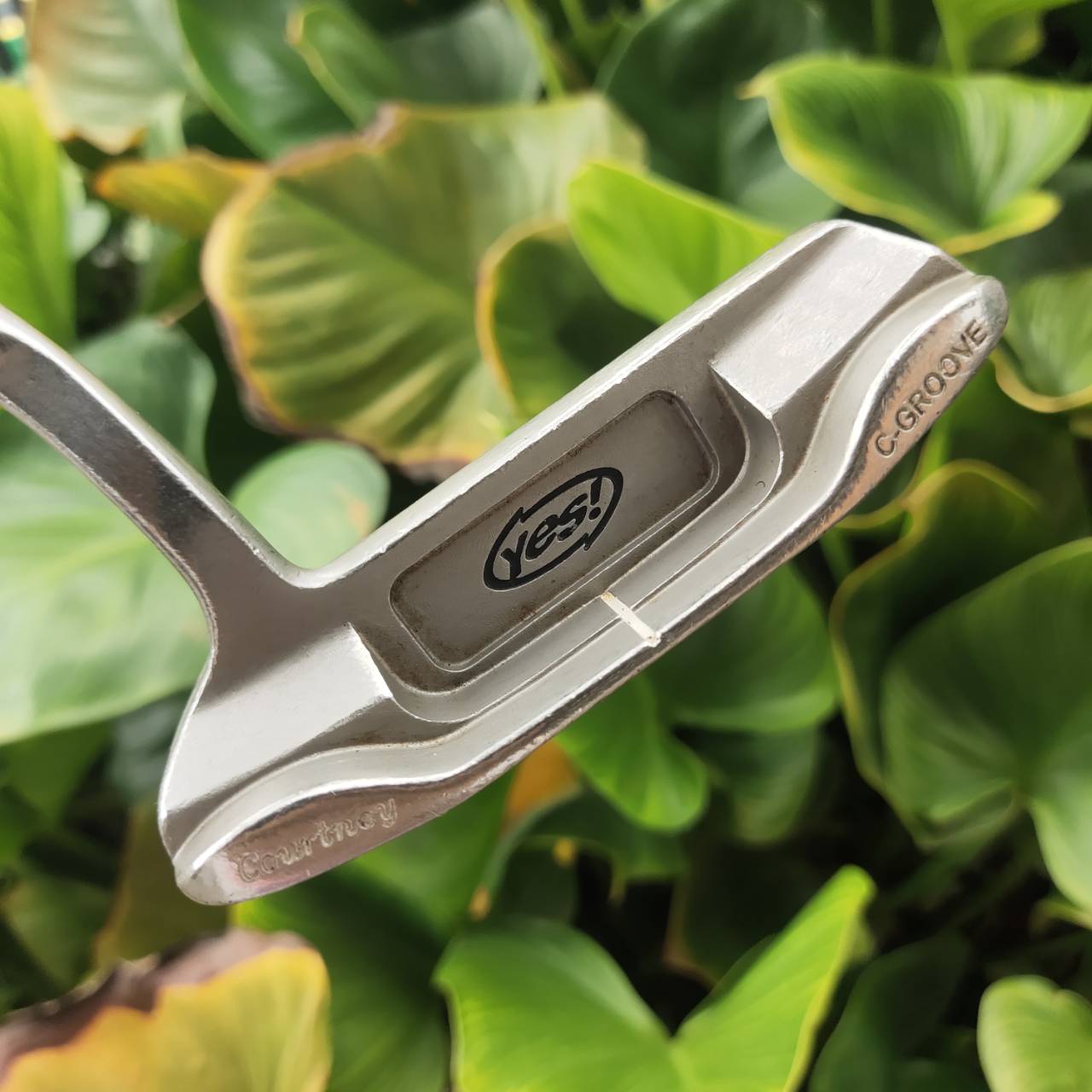 Putter YES! C-GROOVE COURTNEY หน้าสัมผัสที่เป็นเอกลักษณ์ ให้ความแม่นยำและความมั่นใจในทุกช็อต