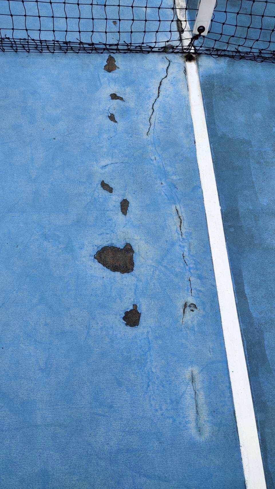 งานซ่อมแซมสนามเทนนิส รพ.ศิริราช