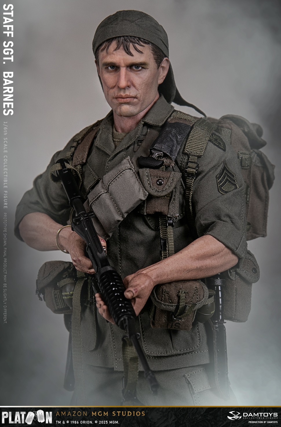 [สั่งจอง]DAMTOYS DMS045 1/6 : Platoon - Staff Sergeant Barnes