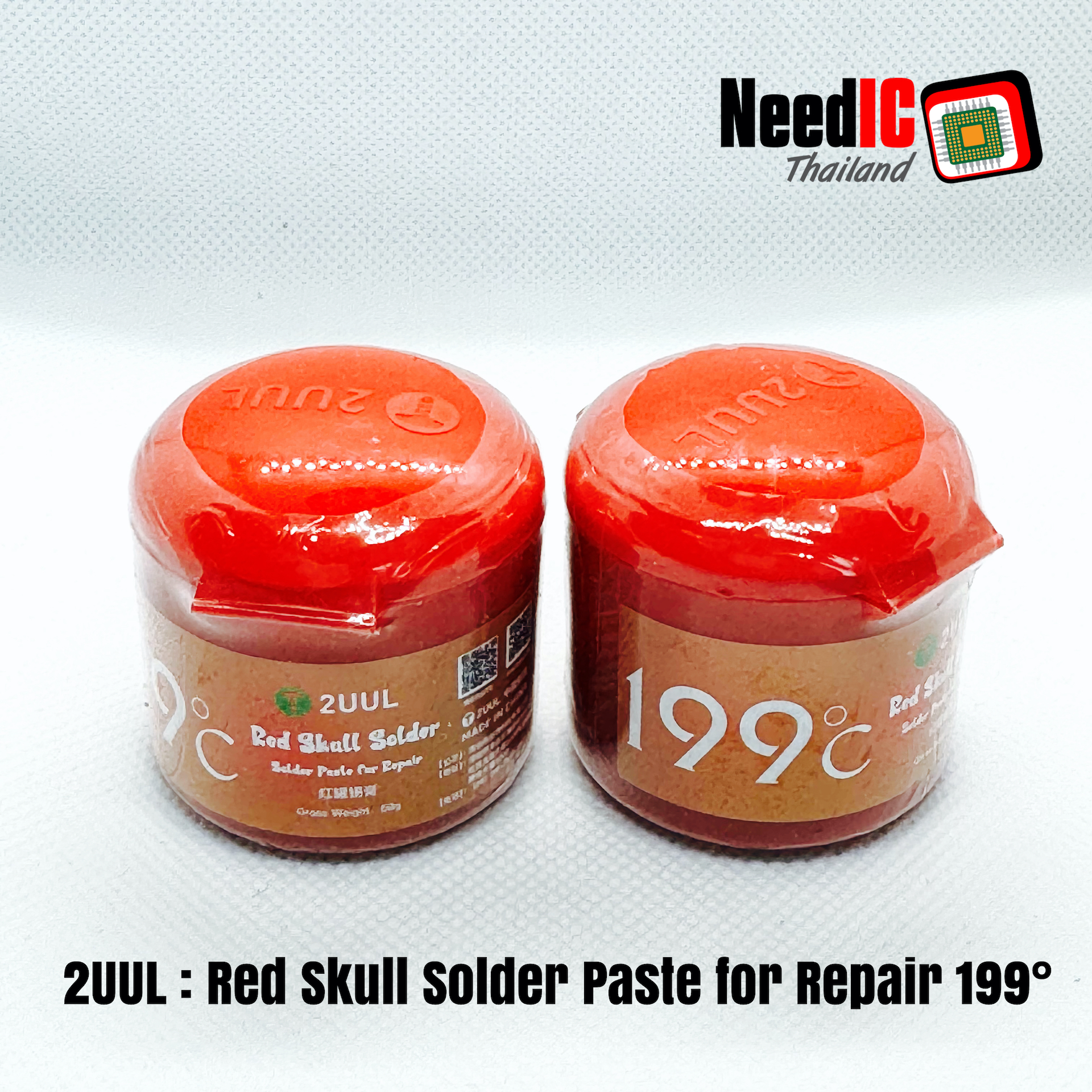 2UUL : Red Skull Solder Paste for Repair 199°