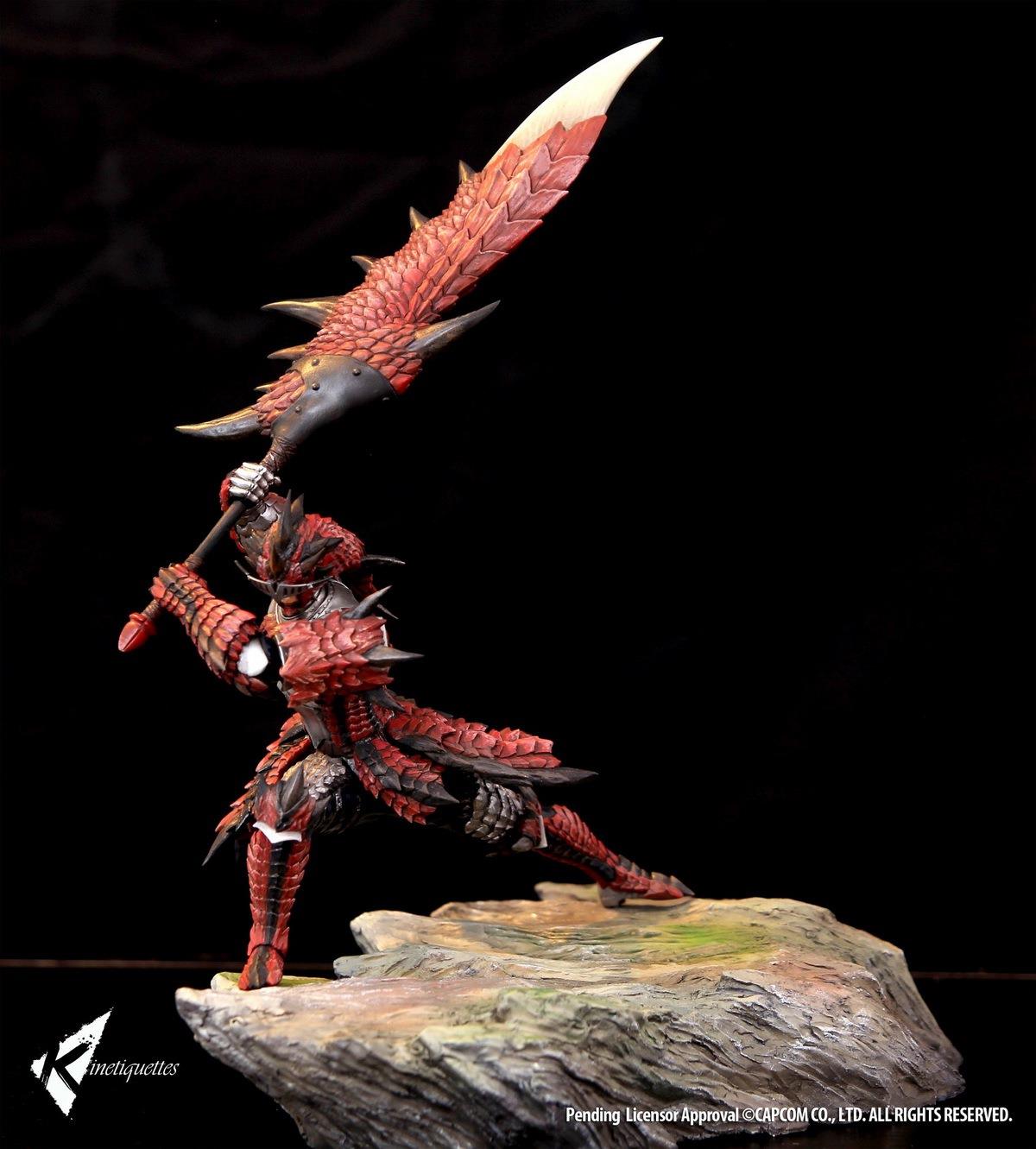 [สั่งจอง]Kinetiquettes 1/10 scale : RATHALOS - THE KING OF THE SKIES