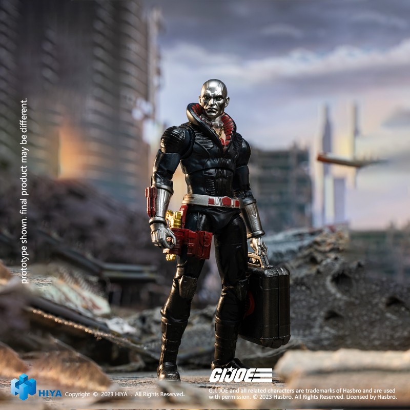 [สั่งจอง] HIYA Exquisite Mini Series EMG0152 1/18 ( 4 Inch ) : G.I.JOE - Destro