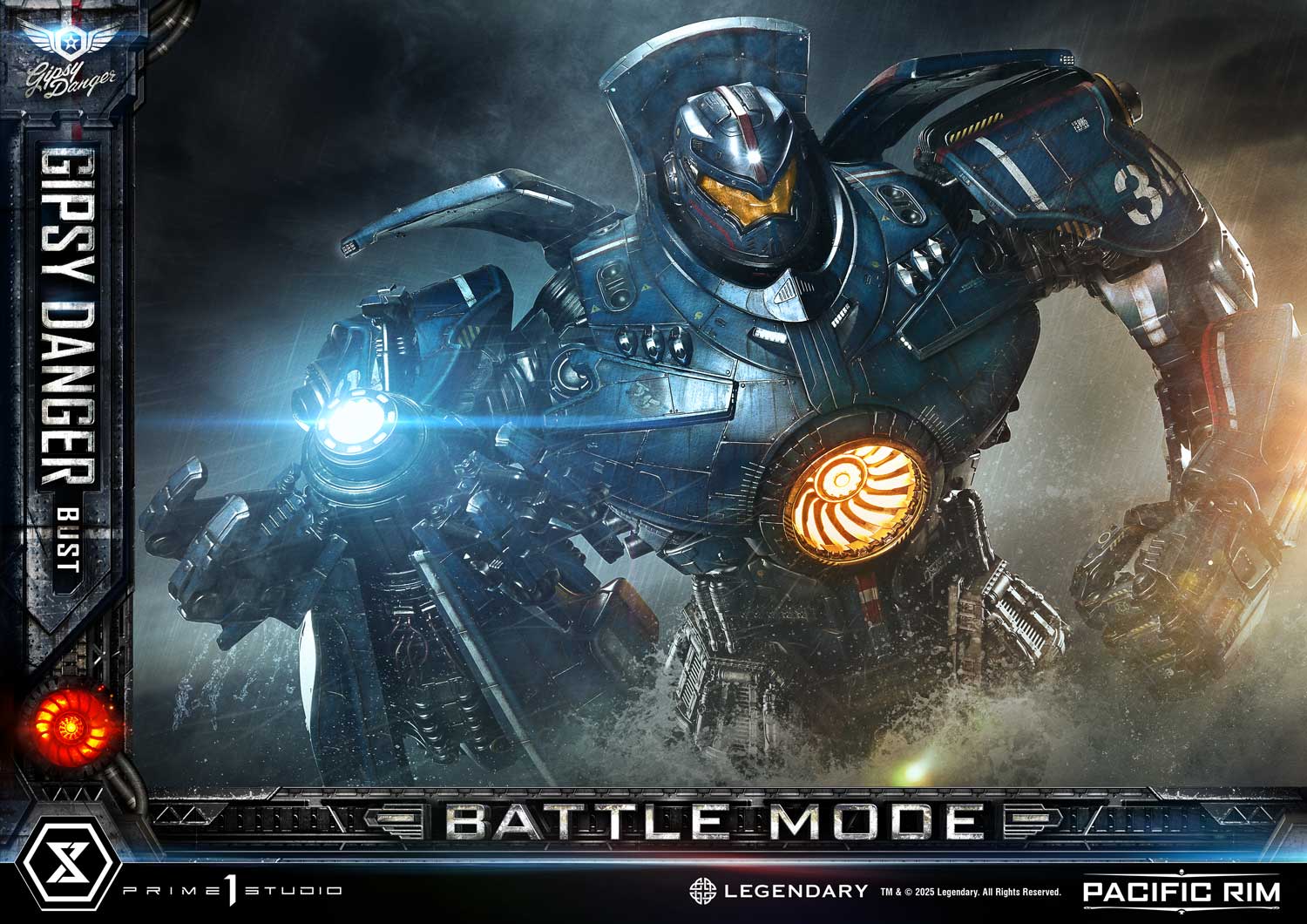 [สั่งจอง]Prime 1 Studio LSPACRIM-02 : Gipsy Danger Battle Mode (Pacific Rim)