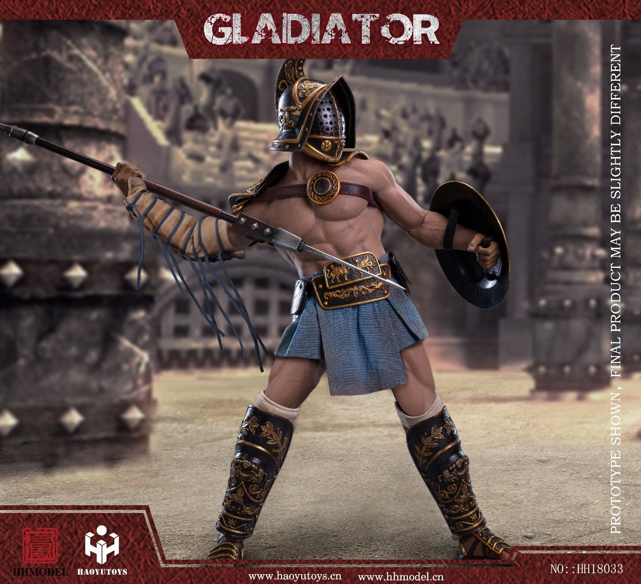 [สั่งจอง]HHMODEL x HAOYUTOYS HH18033 1/6 : Imperial Army Hunting Ground Fighter- Hoplomachus