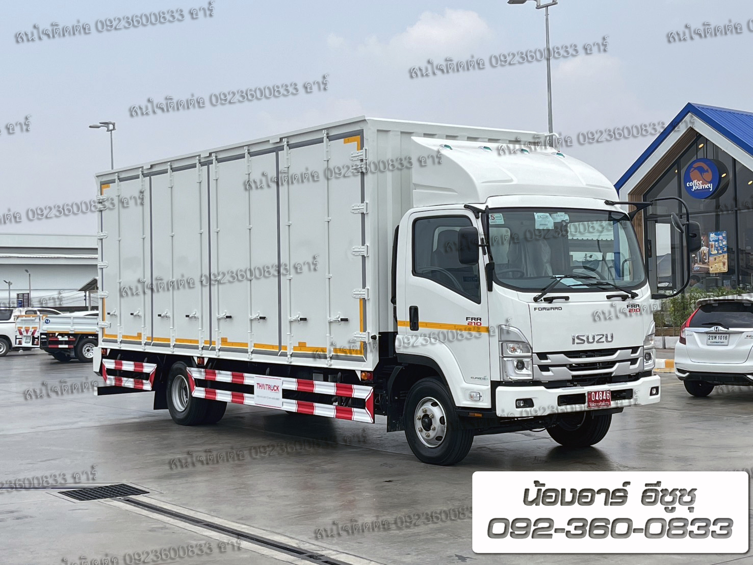 6 ล้อ ISUZU FRR190/210 แรงม้า พร้อมตู้บรรทุก ประตู10 บาน