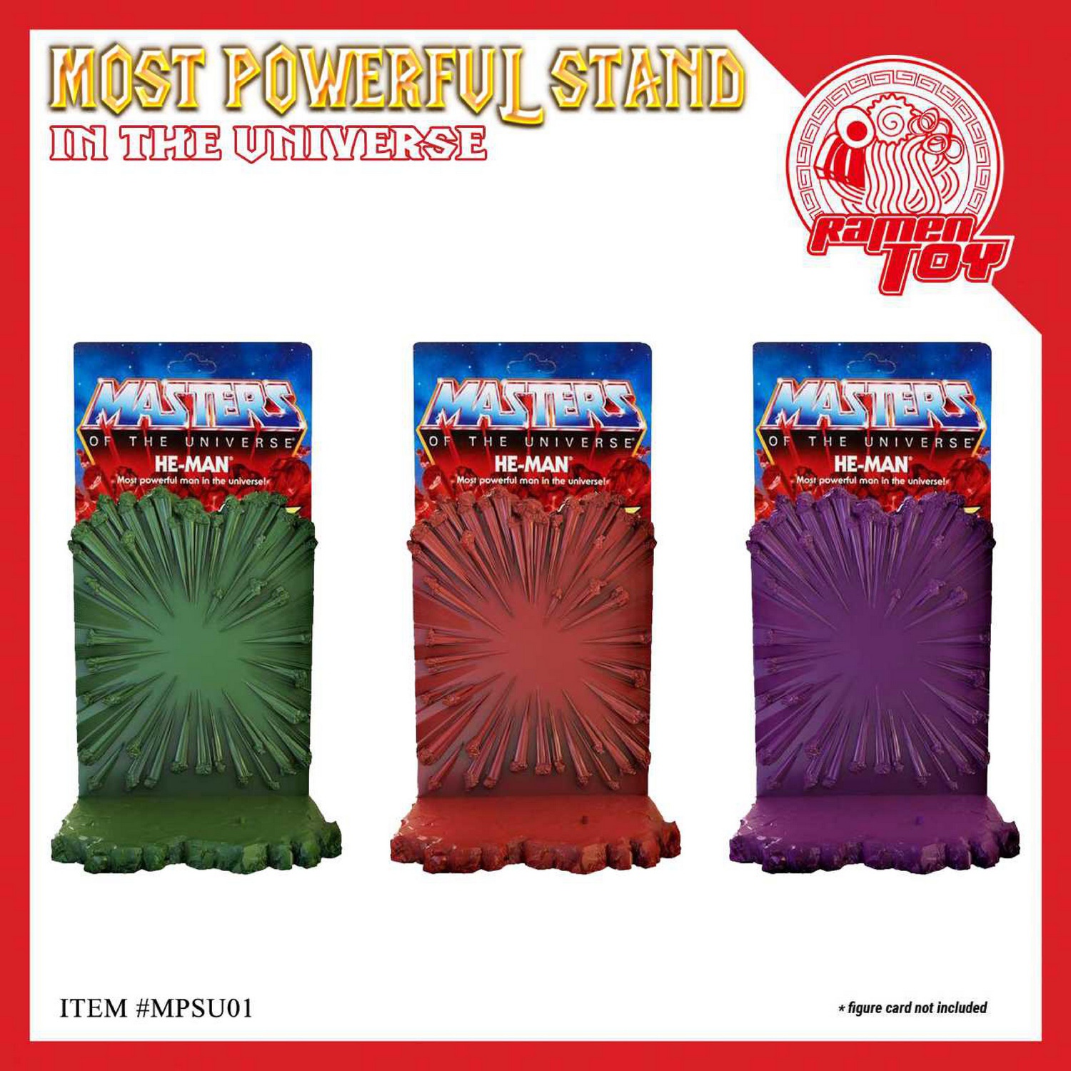 [สั่งจอง]Ramen Toy MPSU01 21cm : HE-MAN most powerful stand