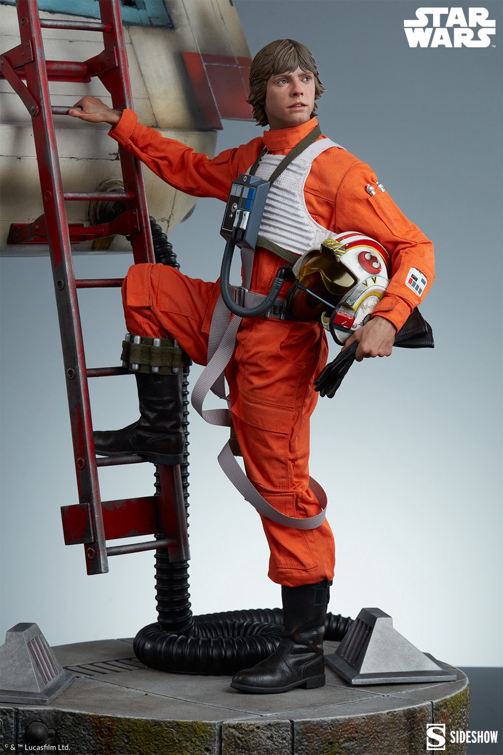 [สั่งจอง]Sideshow : Luke Skywalker & X-Wing: Red Five, Standing By Premium Format