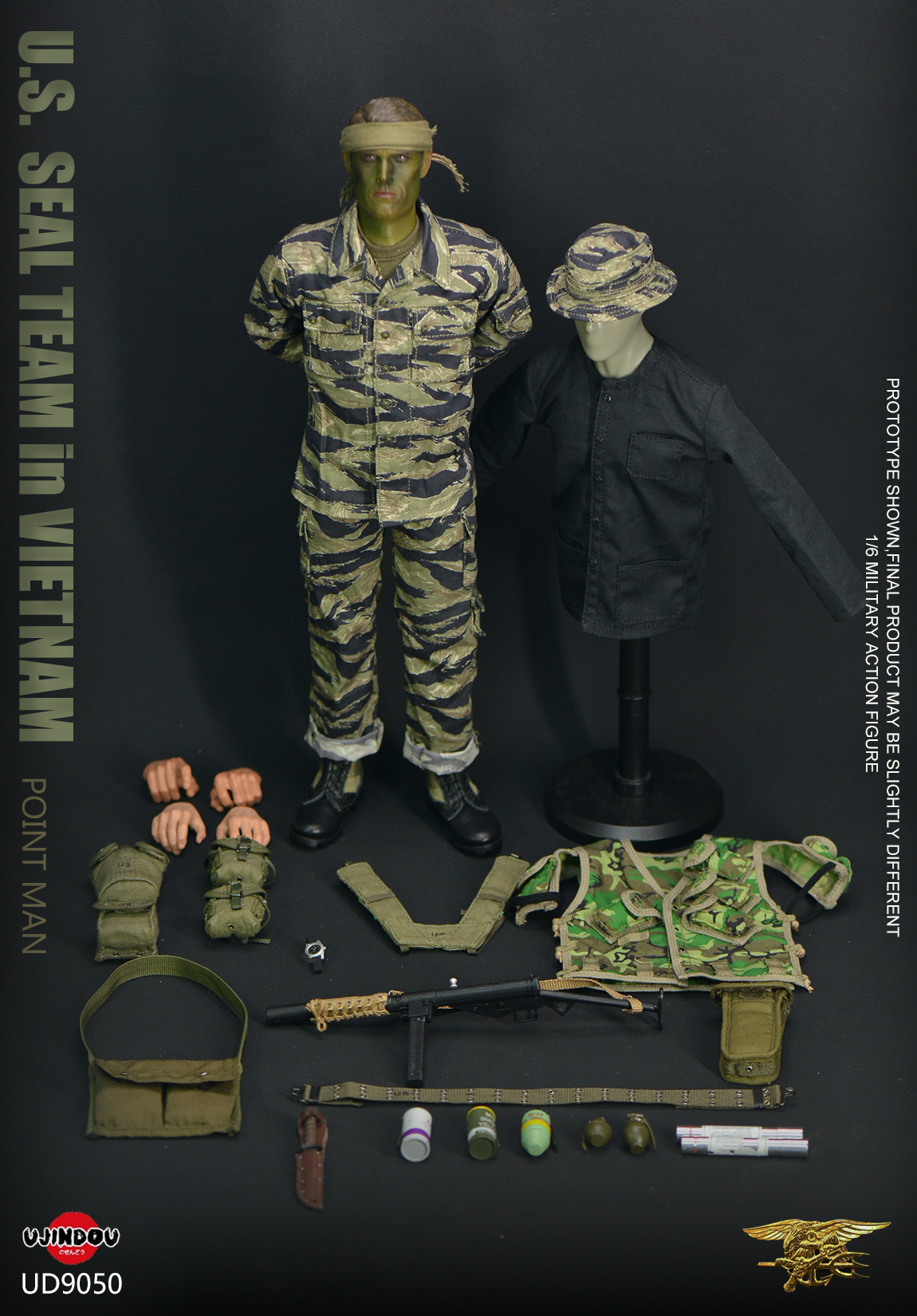 [สั่งจอง] UJINDOU 1/6 - UD9050 : U.S. SEAL TEAM in Vietnam-POINT MAN