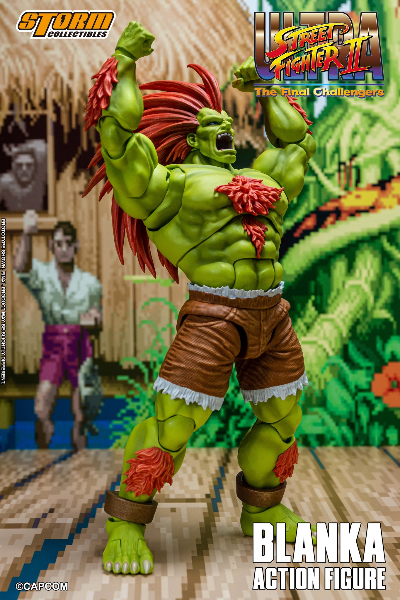 [สั่งจอง] Storm Toys 1/12 : Ultra Street Fighter II - Blanka