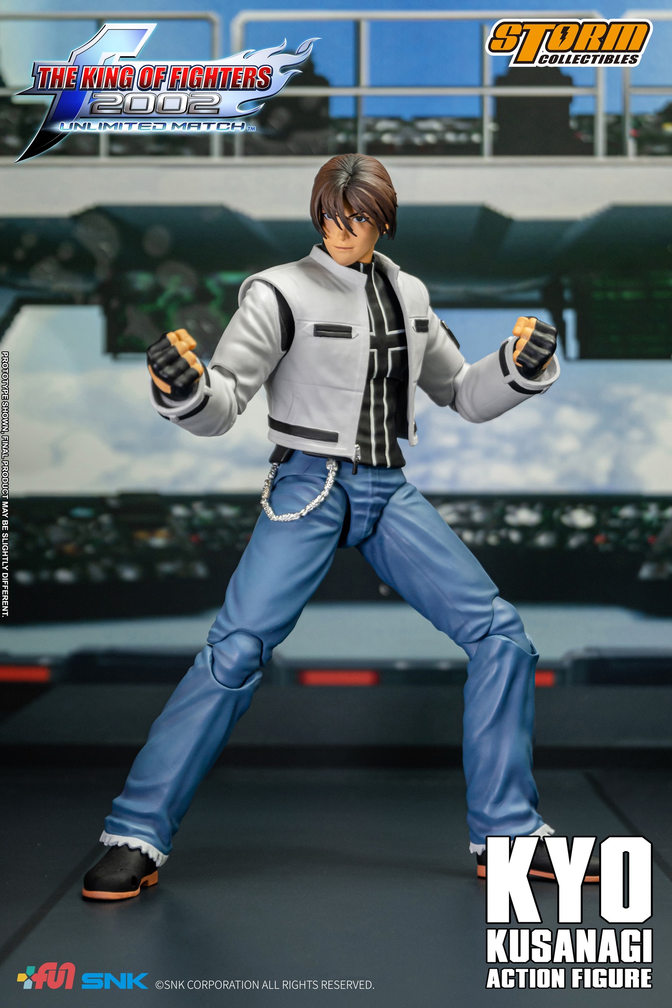 [สั่งจอง]Storm Collectibles SKKF08 1/12 : King of Fighters 2002 Unlimited Match - KYO KUSANAGI