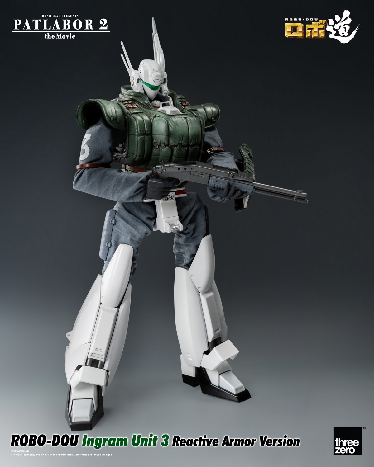 [สั่งจอง] Threezero 1/35 : Patlabor 2: The Movie - ROBO-DOU Reactive Armor Version