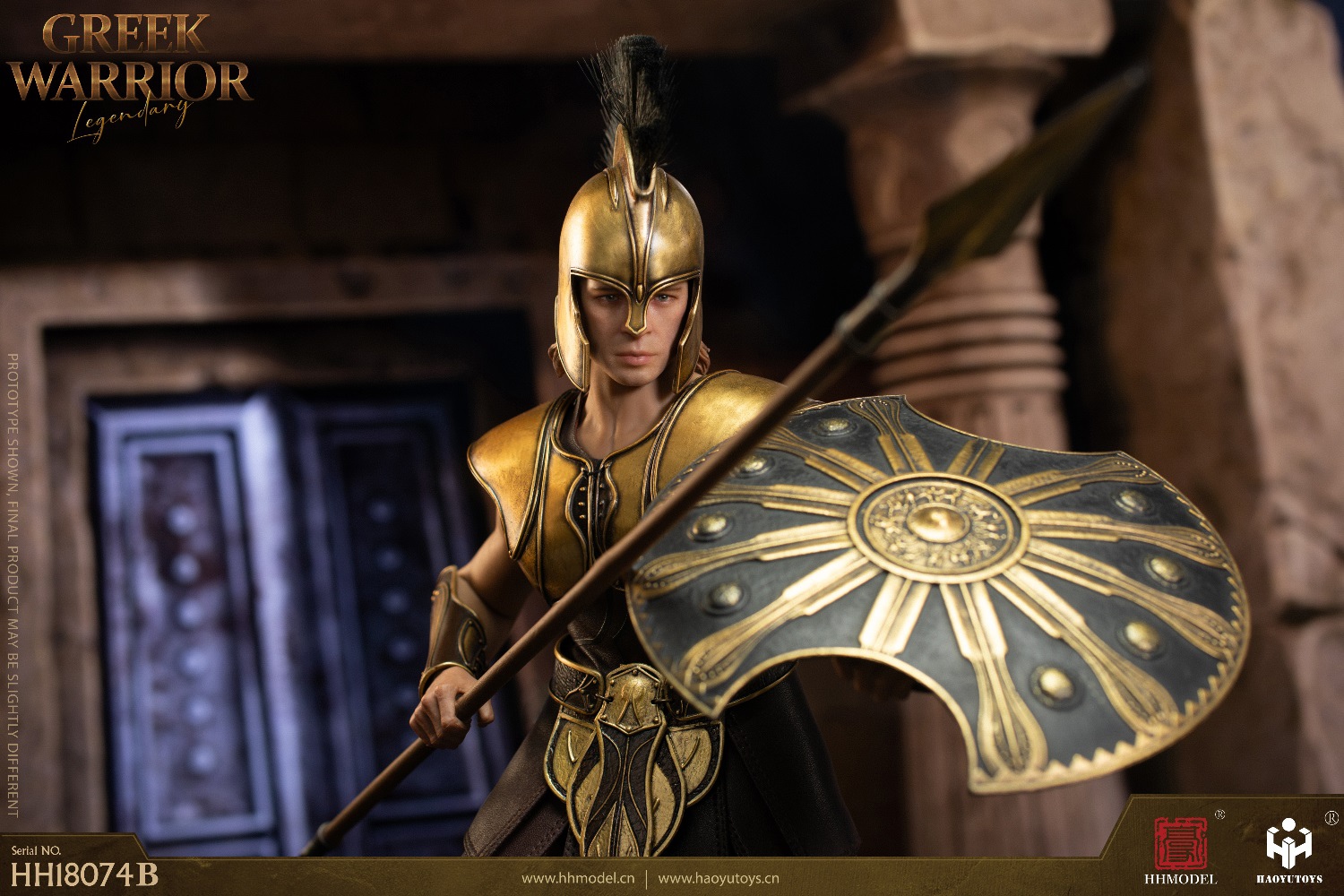 [สั่งจอง] HHMODEL & HAOYUTOYS 1/6 : Empire Legion- Greek legendary warrior