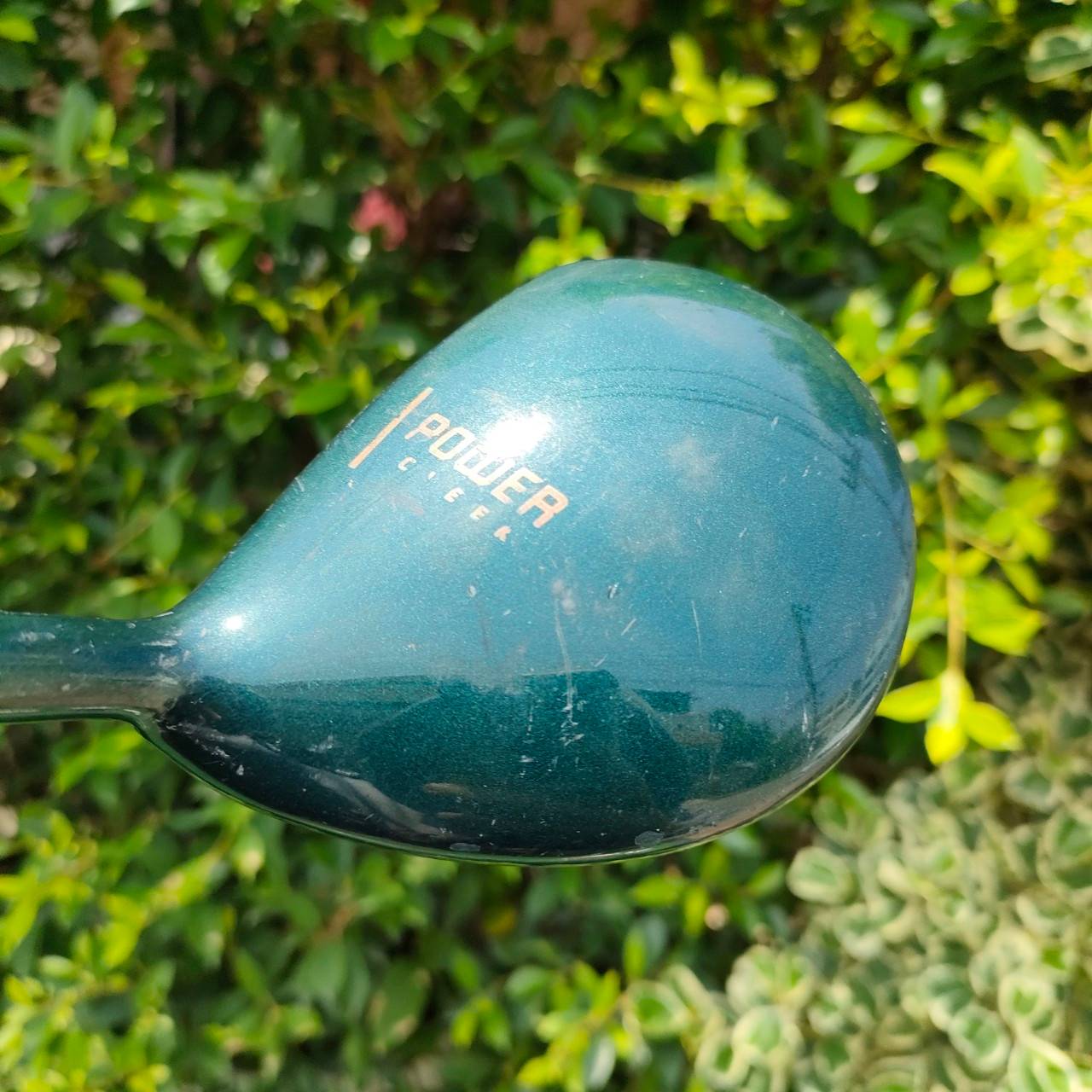 FW5 APPLE GOLF NEARING องศา 18 ก้าน BIO MATCH POWER FLEX R หัวแบนใหญ่ มีถ่วงทังสเตนด้านใน ตีผ่านๆดีมากๆครับ เสียงเพราะ