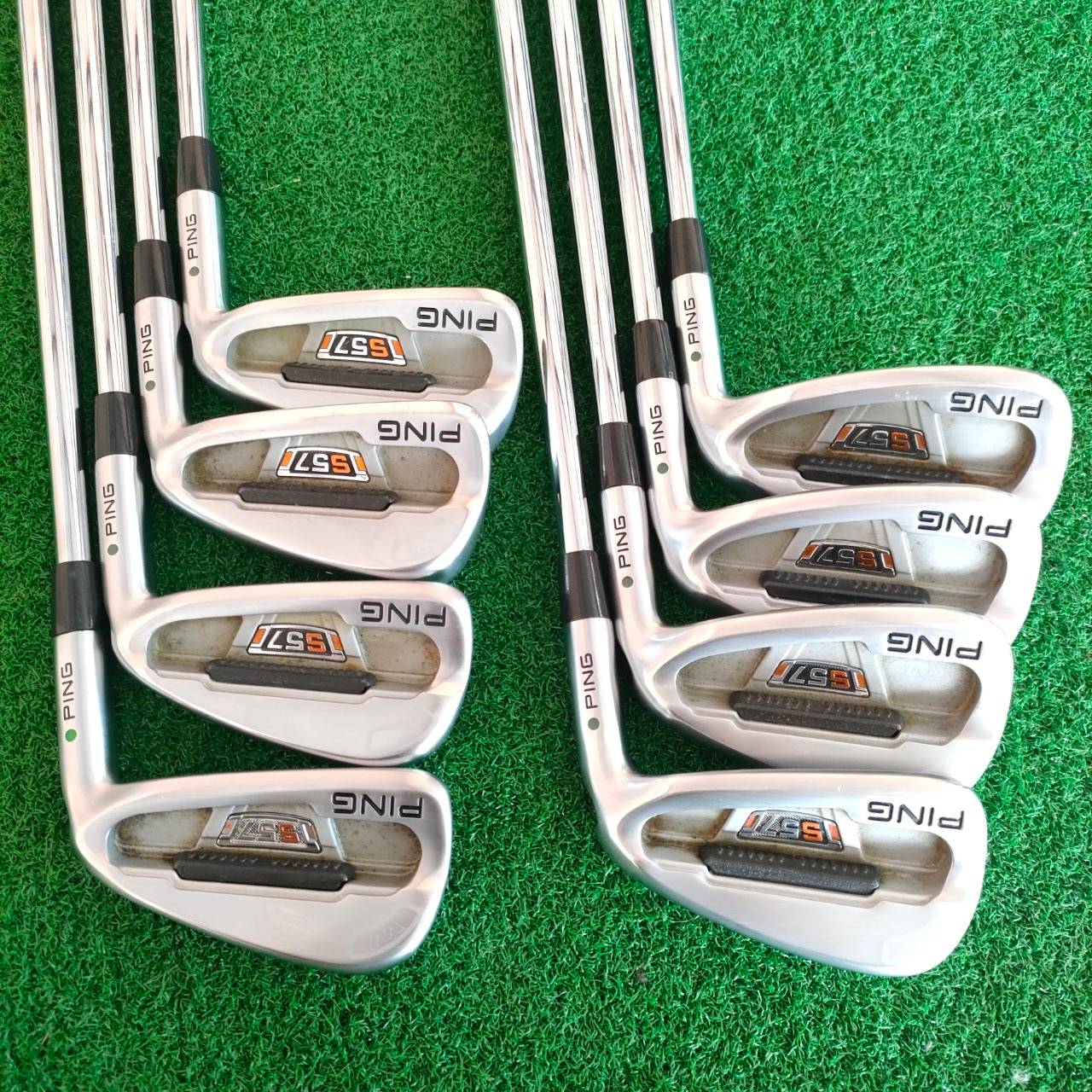 ชุดเหล็ก PING S57 มีเหล็ก3-9 เเละ W ชุดเหล็กสุดยอดคุณภาพ ด้วยวัสดุ และการออกแบบ ของ PING ทำให้การเล่นที่สนุกขึ้น เพิ่มความมันส์ แต่ยังคงความตีง่าย ฟีลลิ่ง แน่น หนึบ และสปินจัดครับ