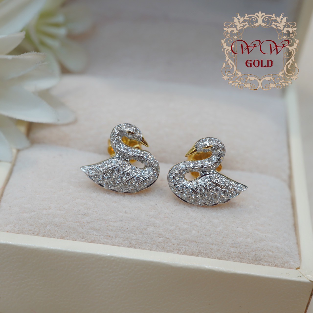 ต่างหูหงส์^^