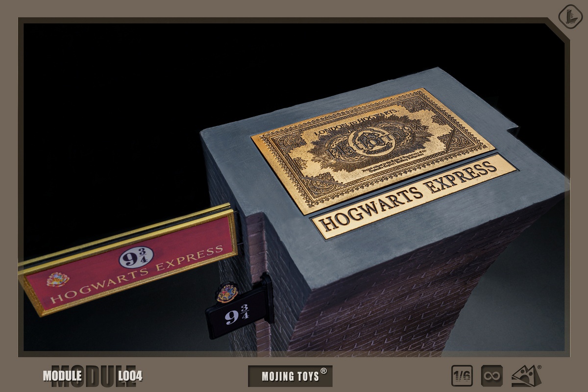[สั่งจอง]mOjingToys Module series L004 1/6 : Harry Potter Platform Nine and Three-Quarters DIORAMA BASE]