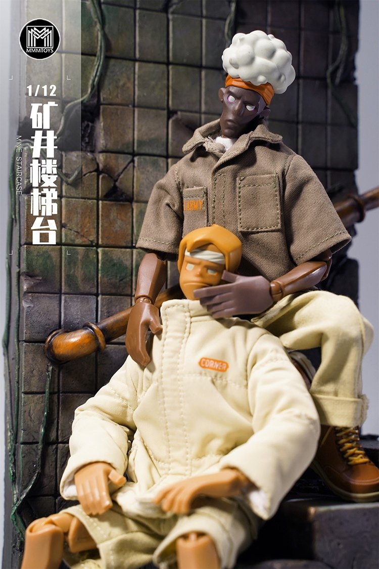 [สั่งจอง]mmmtoys M2206 1/12 : Mine Staircase