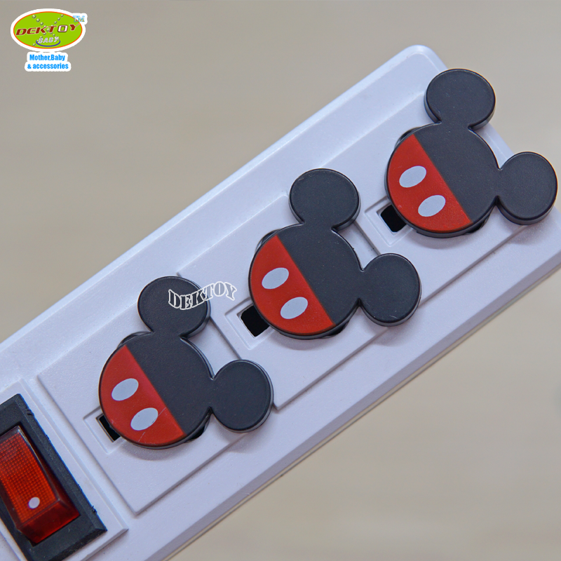 Grace kids เกรซคิดส์ ที่ปิดรู ปลั๊กไฟ ลายมิกกี้ แพ็ค 6 ชิ้น 3988
