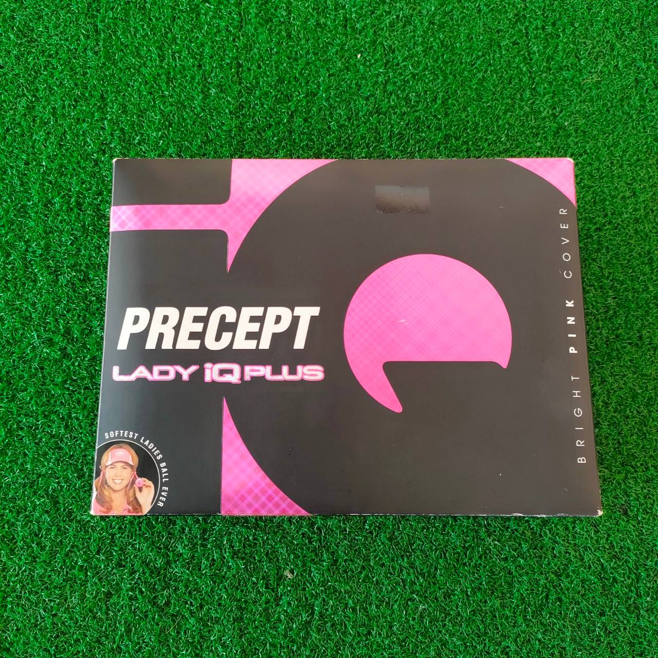 ลูกกอล์ฟ PRECEPT LADY IQPLUS ลูกใหม่ สีชมพูสวย คุณภาพดีมาก ขายเป็นหลอด หลอดละ 3 ลูกครับ