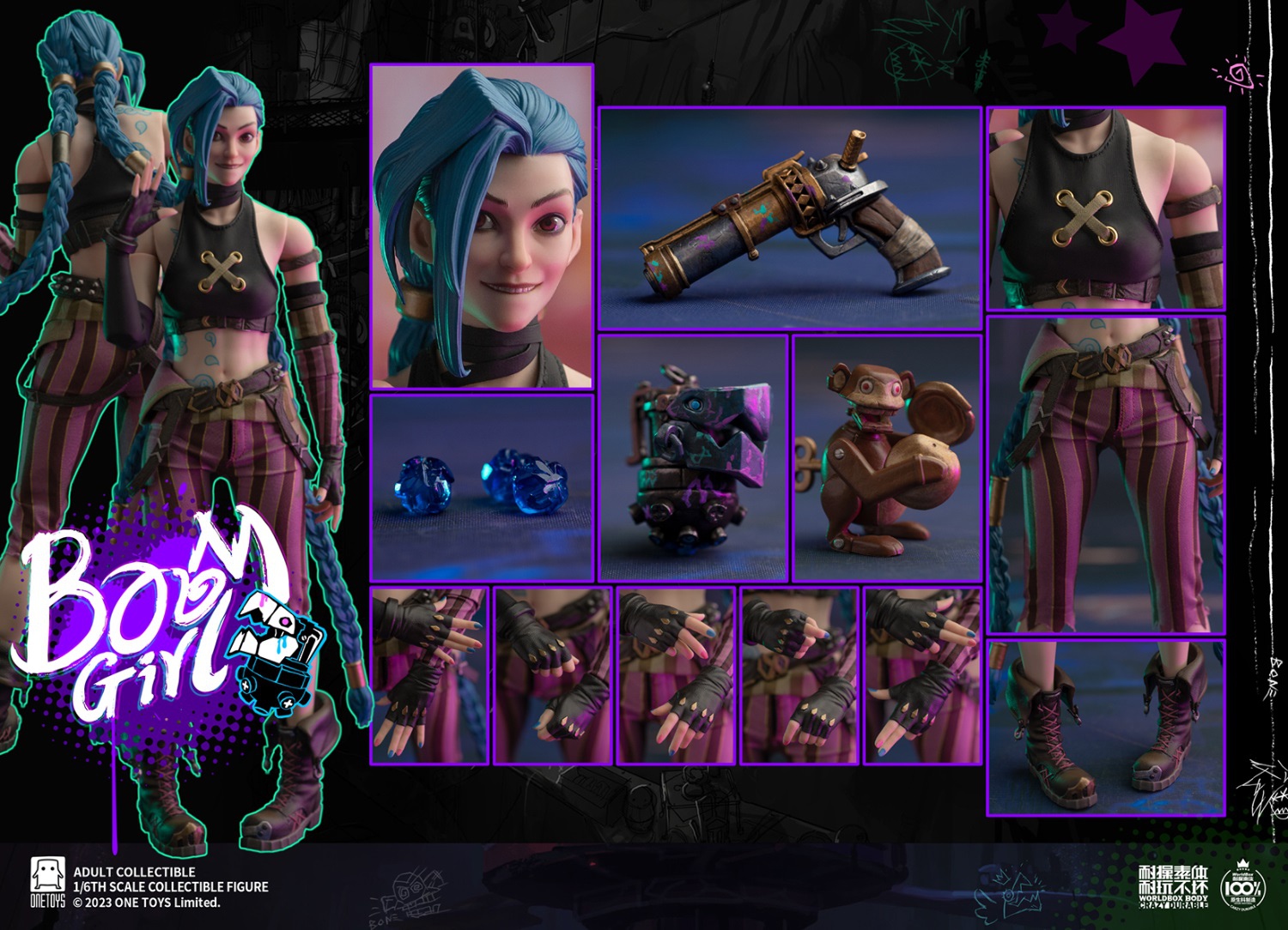 [สั่งจอง] Onetoys：1/6 : BOOM GIRL Action Figure
