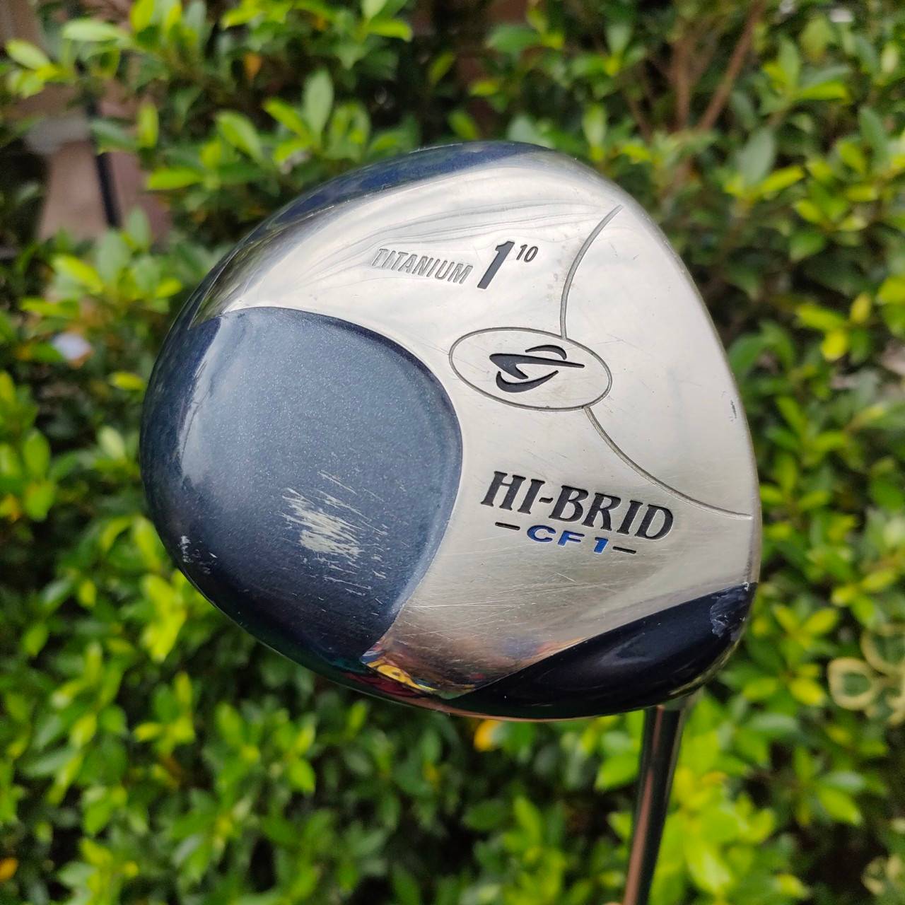 DRIVER TITANIUM HI-BRID CF1 ก้าน HB200 FLEX R องศา 10 หัวใหญ่ 460CC ตีง่าย หน้าเด้ง ตีไกลมาก วัสดุ เบต้าไทเทเนี่ยมแท้