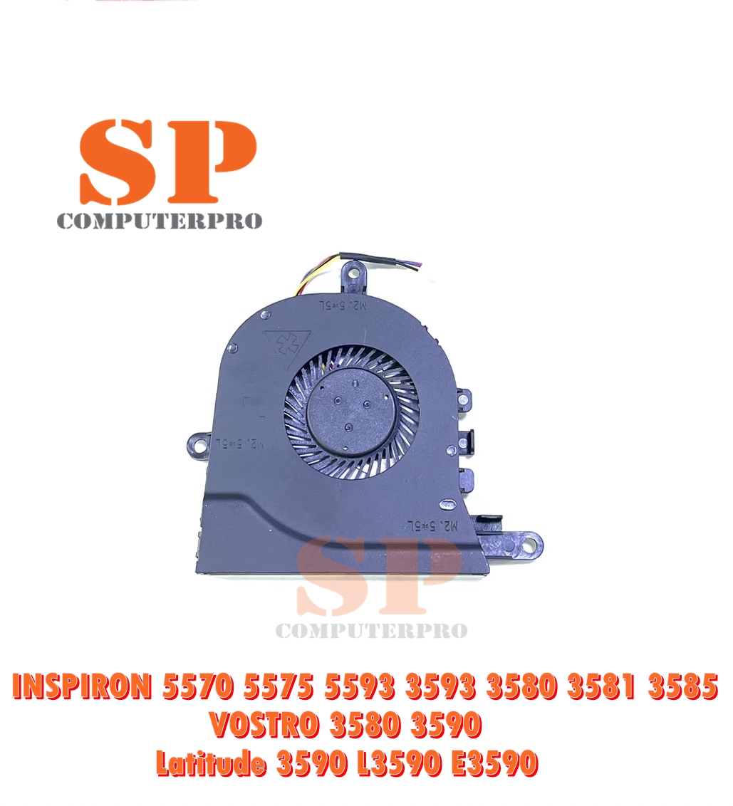 พัดลมโน๊ตบุ๊ค DELL CPU FAN DELL INSPIRON 5570 5575 5593 3593 3580 3581 3585 VOSTRO 3580 3590 Latitude 3590 L3590 E3590