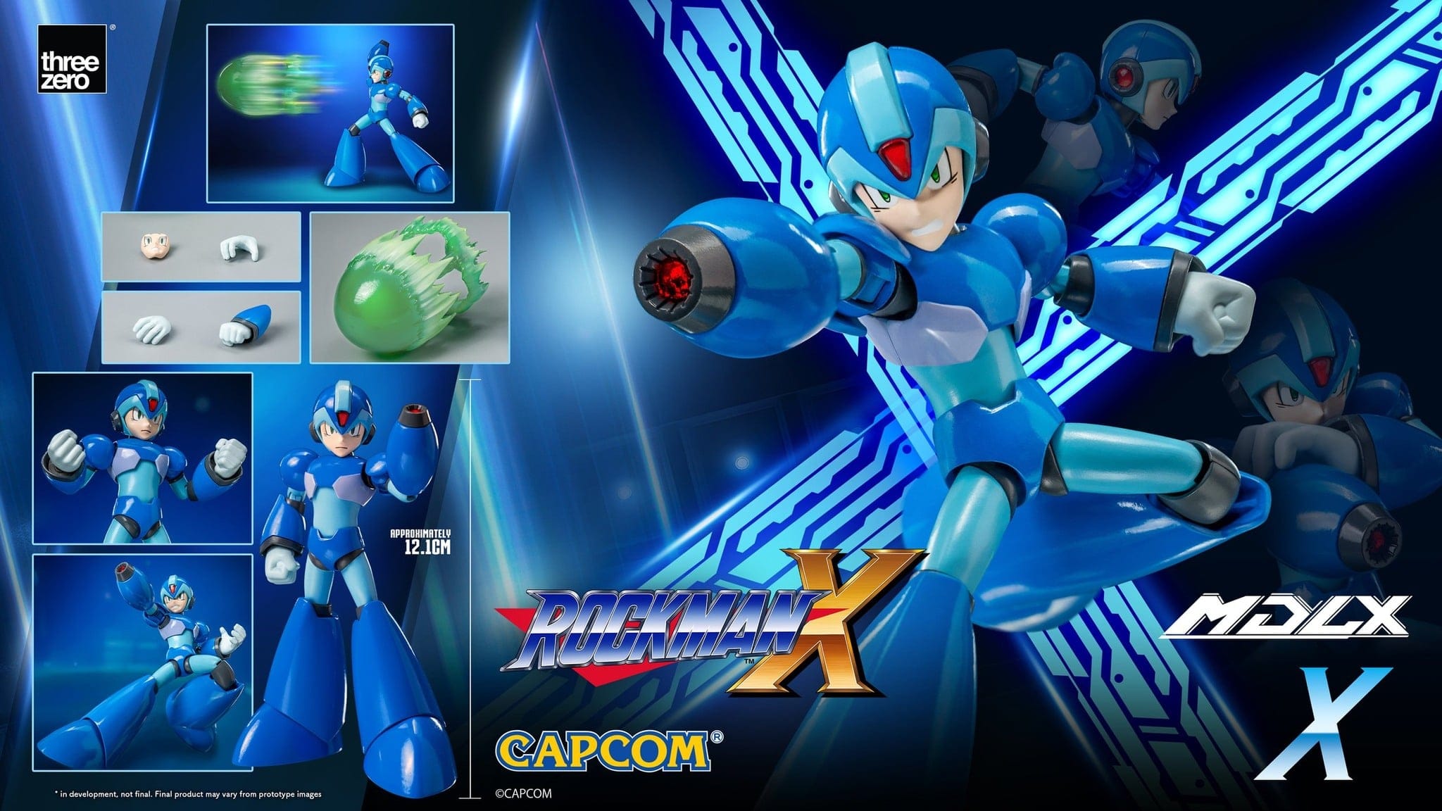 [สั่งจอง]ThreeZero 3Z05730A0 MDLX : Mega Man X