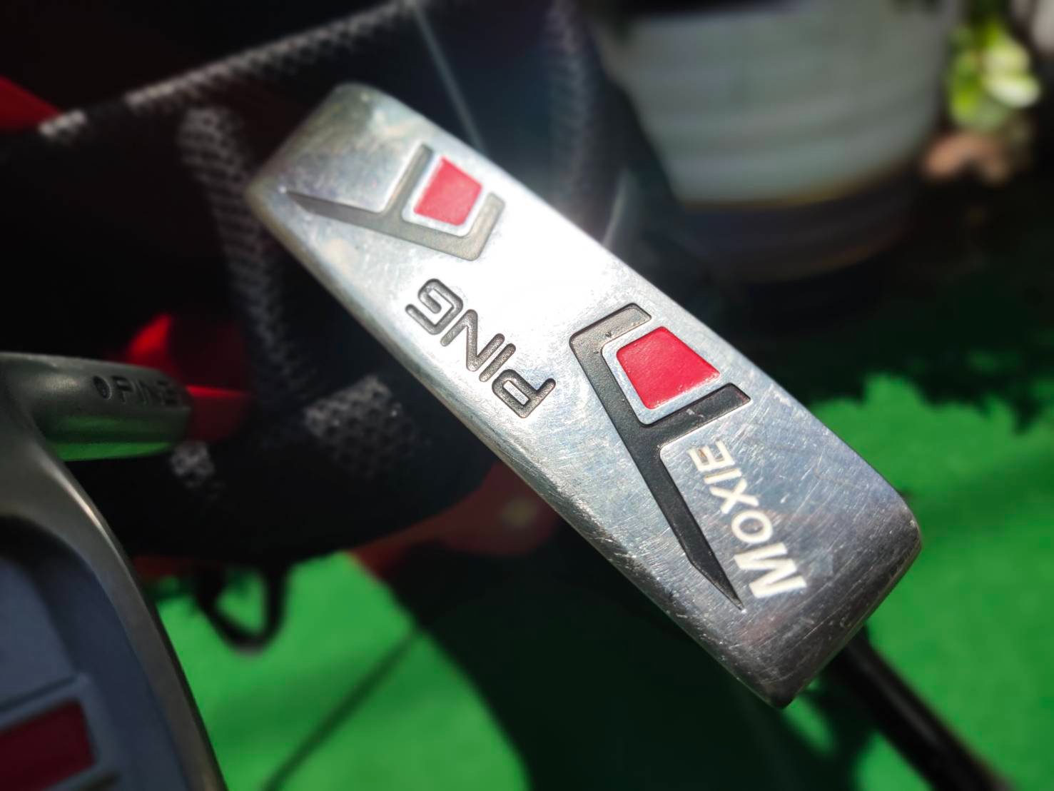 ไม้กอล์ฟเด็กพรีเมี่ยมครบชุด PING MOXIE พร้อมถุงขาตั้ง ของแท้ เดิมๆ COVER ครบ