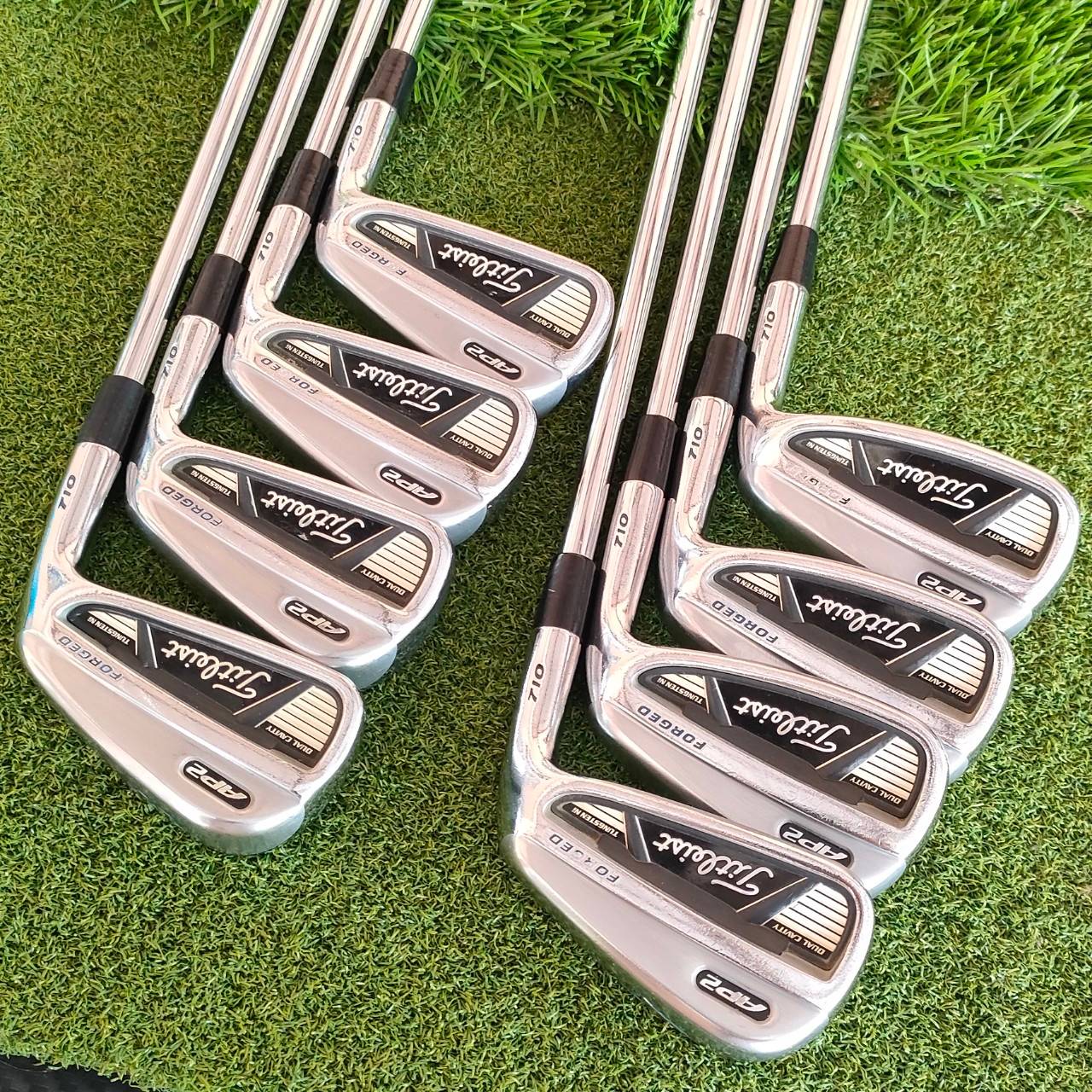 ชุดเหล็ก Titleist AP2 710 FORGED มีเหล็ก 3 - 9 PW ก้าน DYNAMIC GOLD S200 สภาพสวย ตีไม่ยาก นุ่มมากๆ
