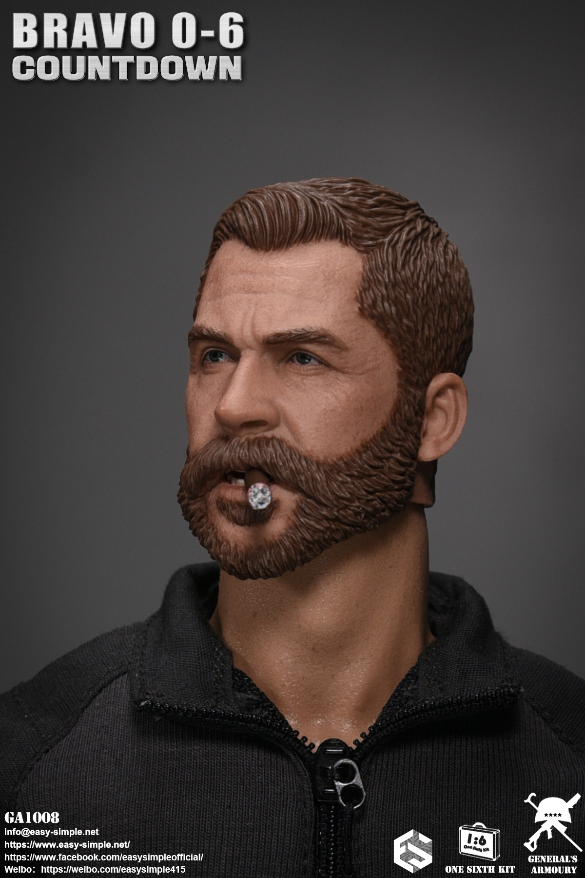 [สั่งจอง] General's Armoury GA1008 1/6 : Bravo 0-6 Countdown