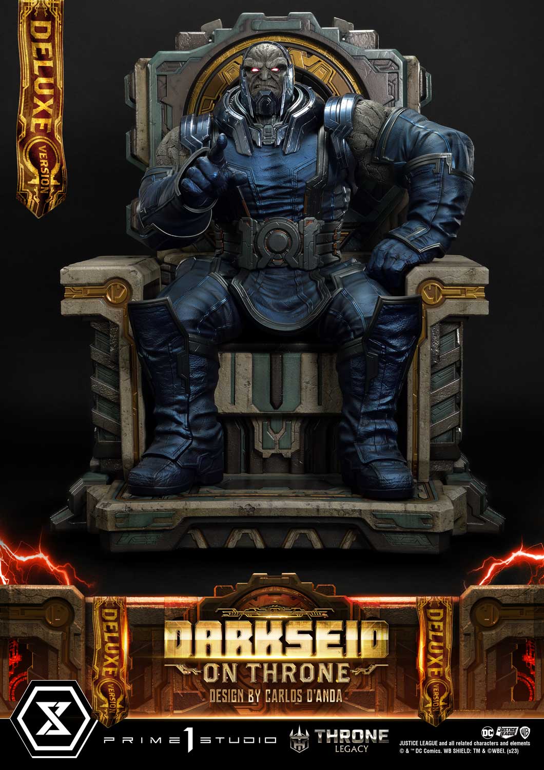 [สั่งจอง] Prime 1 Studio : Darkseid on Throne (Design by Carlos D'Anda)