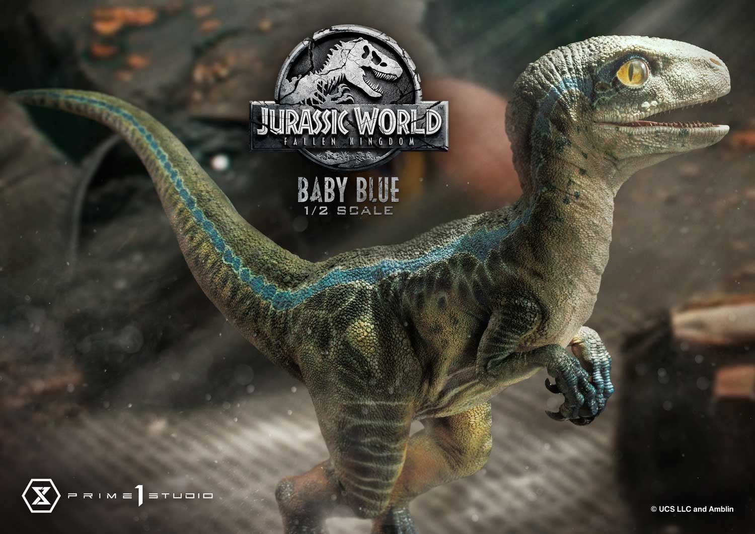 [สั่งจอง]Prime 1 Studio LMCJW2-08 1/2 : (Jurassic World : Fallen Kingdom) - Baby Blue